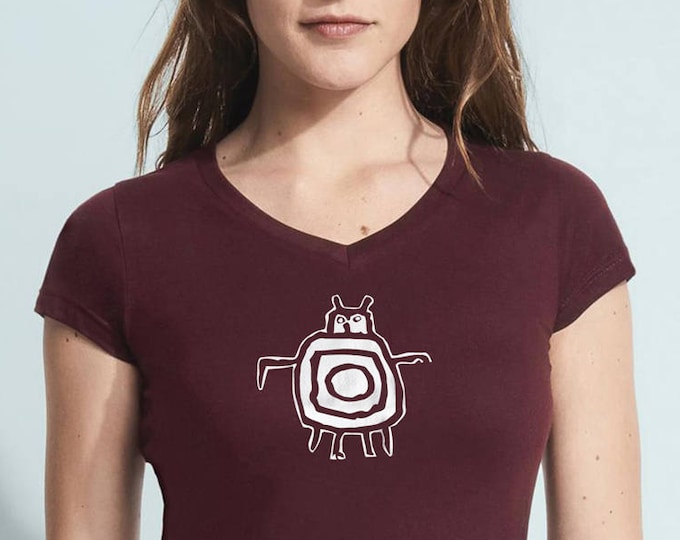 Gordito V-neck T-shirt for Women