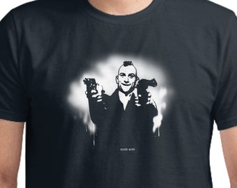 Taxifahrer T-shirt, De Niro, Film, Vintage, Scorcese, Kult-Film, Siebdruck, von Hand gedruckt, Baumwolle t-Shirt, Geschenk für ihn