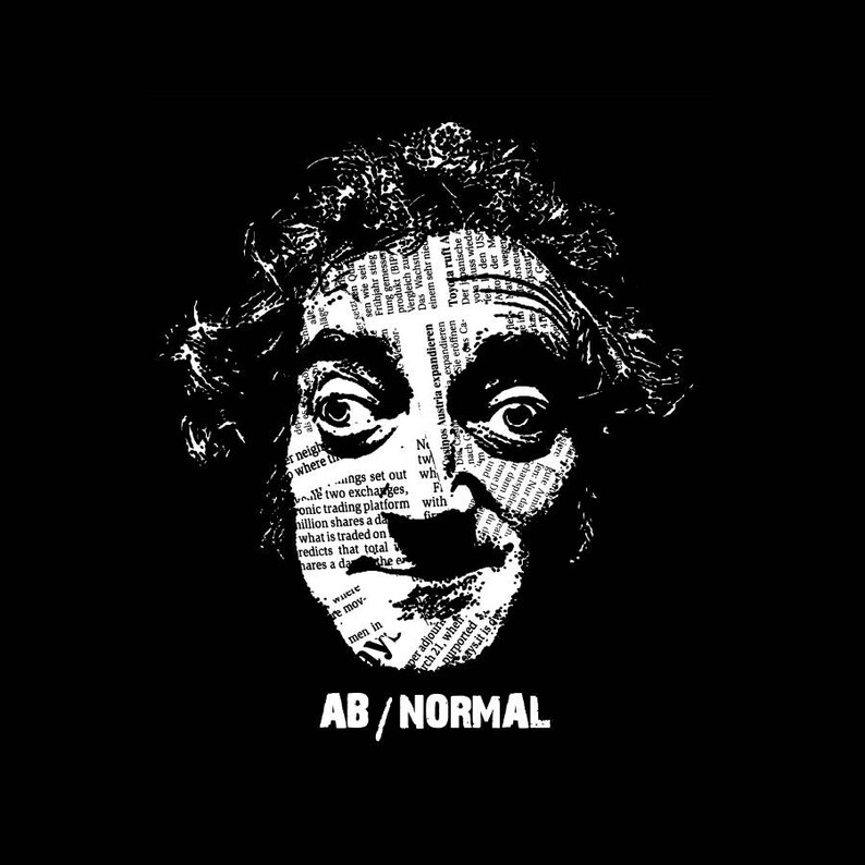 Abnormal Tshirt, Marty Feldman, Young Frankenstein, Igor, Funny, Gift
