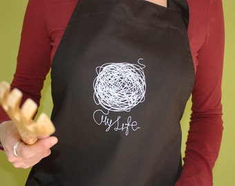 My Life Apron with pockets