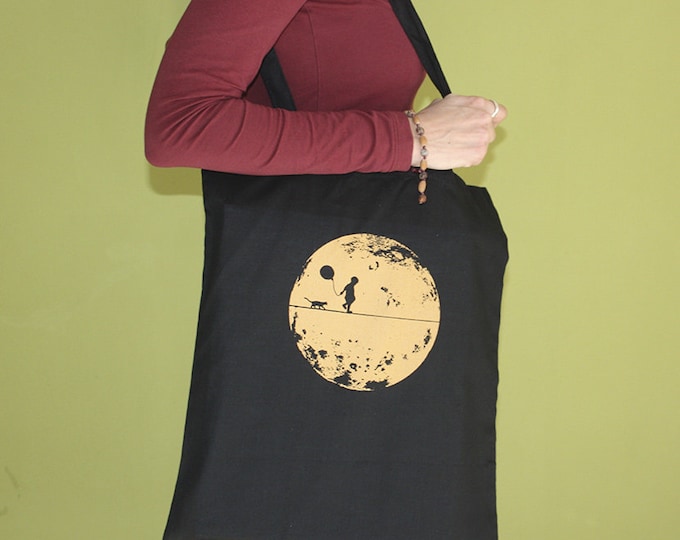 Moonchild Tote Bag, Long Handles