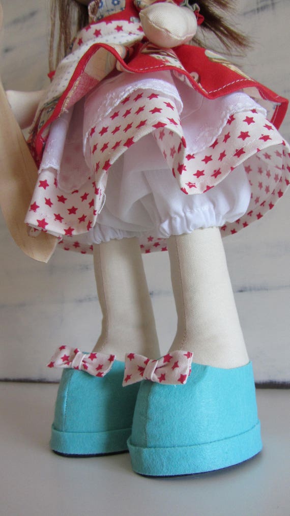 muñecos hechos en tela