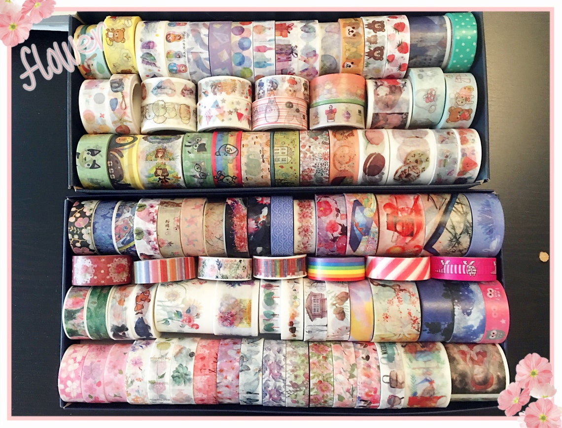 WASHI TAPE Samplemixed Patternsscrapbooking Embellishmentdiy Sticker