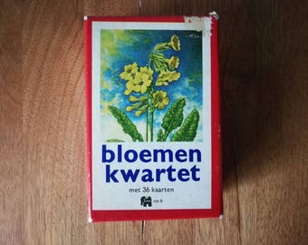 Flower Quartet with 36 cards