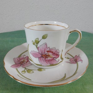 Cup and saucer, Balmoral Castle Bone China image 1