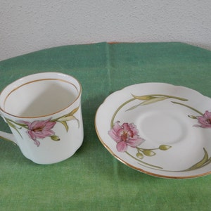 Cup and saucer, Balmoral Castle Bone China image 2