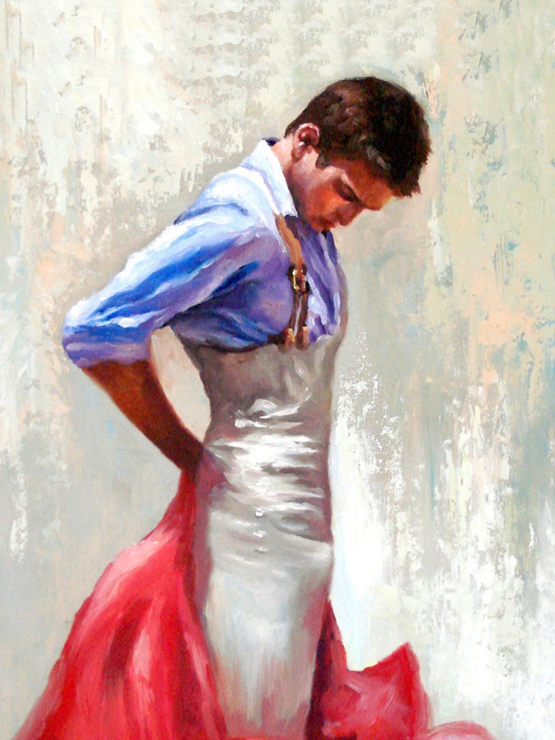 Art Commissions, Custom Oil Painting on Canvas From Photograph by Roger