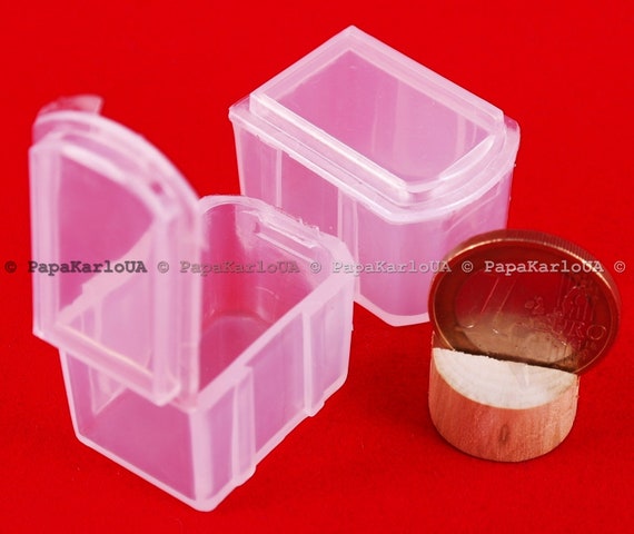 1/6 1/12 Dollhouse Miniature Storage Box with Lid Container Model