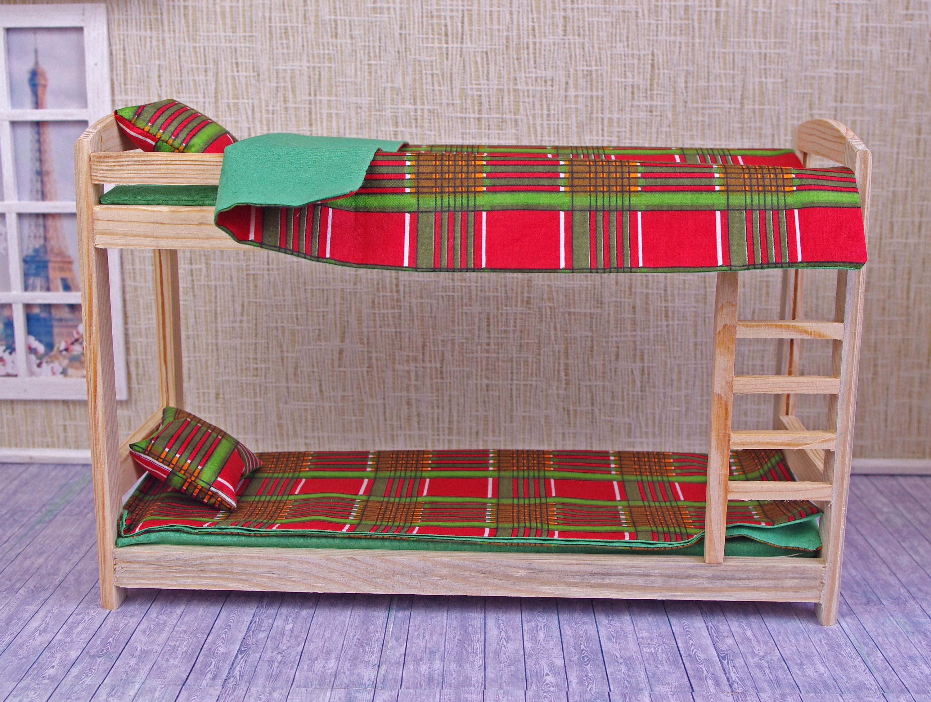 Diy barbie cheap bunk bed