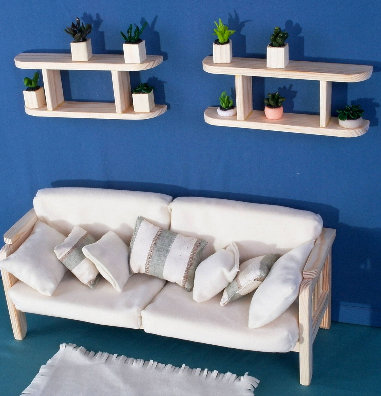 Universal Wall SHELF Dollhouse Wooden Furniture 16 Scale Etsy