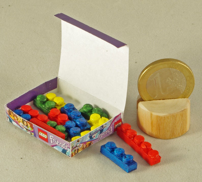 LEGO Set in Cardboard Retail Box Dollhouse Miniatures 16 Etsy