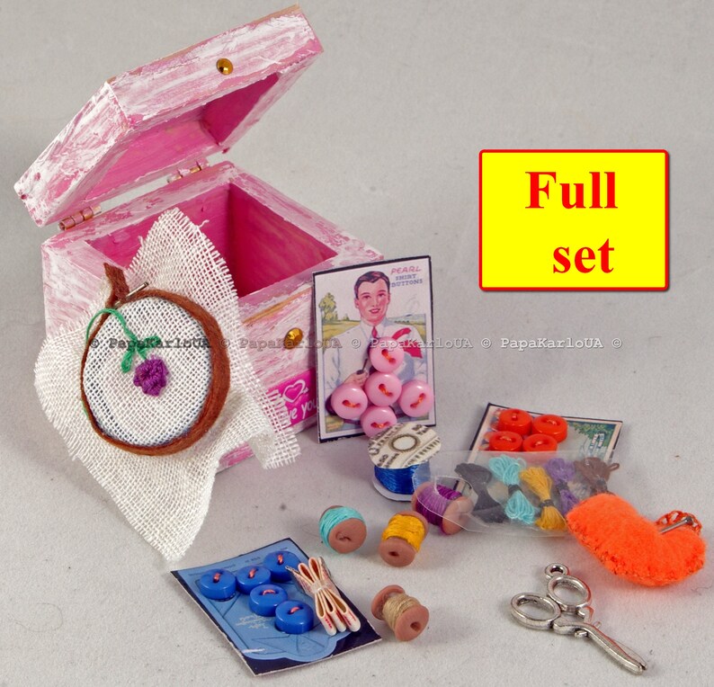 Dollhouse Miniatures Decor Accessories Dolls Miniatures Etsy