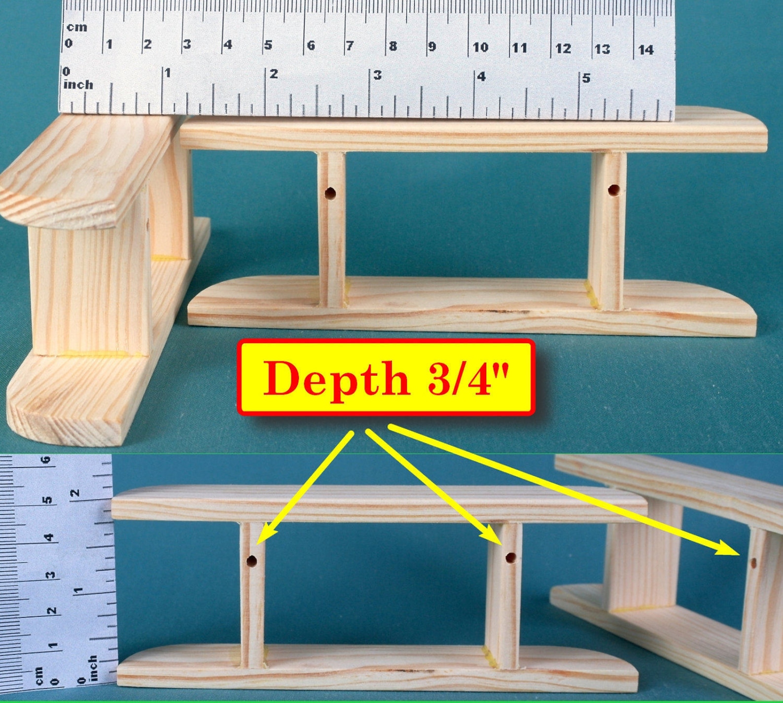 Universal Wall SHELF Dollhouse Wooden Furniture 16 Scale Etsy