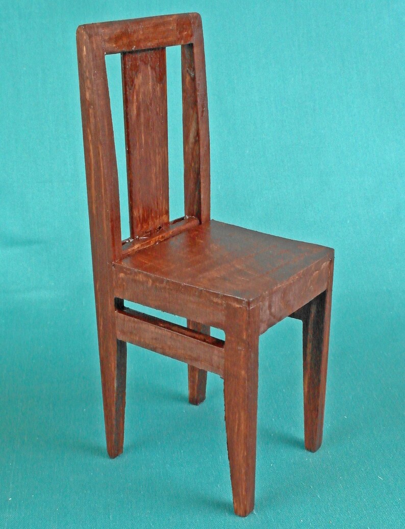 CHAIRS wooden dolls house Furniture 16 scale Barbie Sindy Etsy