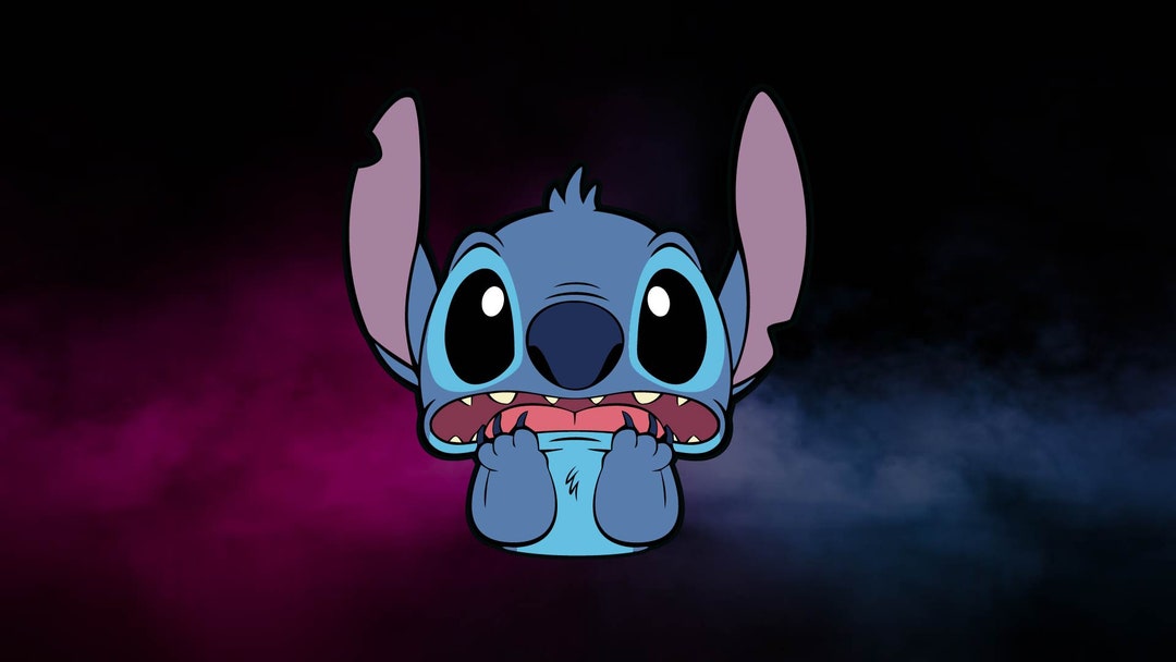 Stitch Shocked Lilo and Stitch Custom Car JDM Wall Bike - Etsy UK