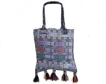 Guatemalan Tote Bag, Boho Tote Bag, Boho Tote, Bohemian Tote, Bohemian Tote Bag, Shopping Bag, Reusable Bag, Boho Shoulder Bag, Boho TOT6023