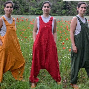 Harem Overalls Etsy Israel