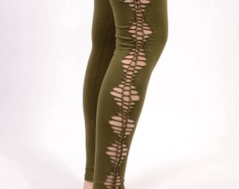 Cropped Cotton Leggings