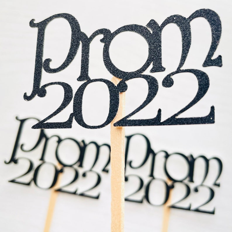 Prom 2023 Cupcake Toppers Prom 2023 Party Decorations Prom Etsy