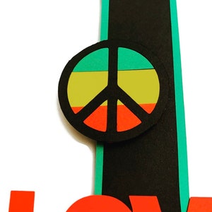 One Love Cake Topper , One Love First Birthday Party , First Birthday ...
