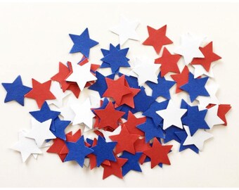 Fourth of July confetti , Fourth of July decor , July 4th confetti  , Fourth of July party , Fourth of July decorations , Red white and blue