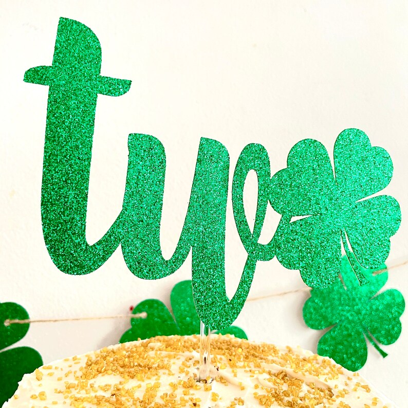 cute st patricks day cake toppers