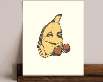 Bruised Banana Graphic - 8x10 Loose Print