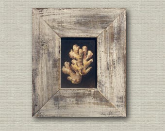 Ginger Still Life | 5x7" Original Oil Painting, Framed
