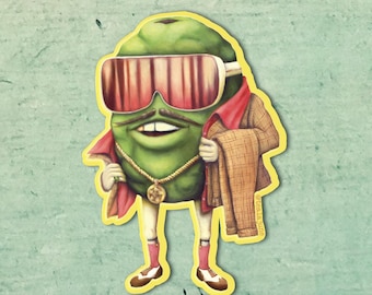 Pantalones de Guava Sticker