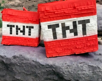 Minecraft inspired TNT Pinata