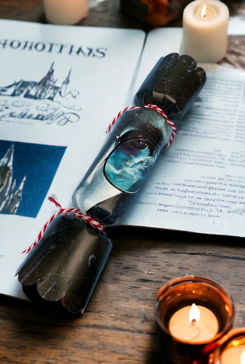 6 Harry Potter Crackers, Made From Vintage/retro Annuals, Hogwarts