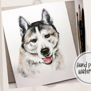 Custom Pet Portrait | Personalized Pet Art | Handmade Pet Portrait from Photo | Unique Pet Gift Idea