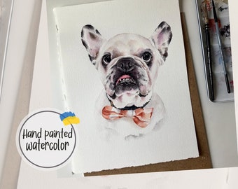 Custom Dog Portrait from Photo | Pet Portrait from Photo. Dog Artwork