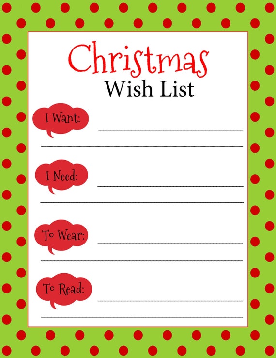 Crazy image throughout printable christmas wish list Challenger image inside printable christmas wish list