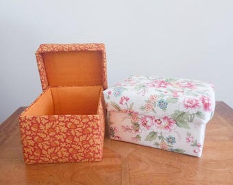 PDF digital download keepsake box tutorial, make a large trinket box, memory box cartonnage, box making digital instructions