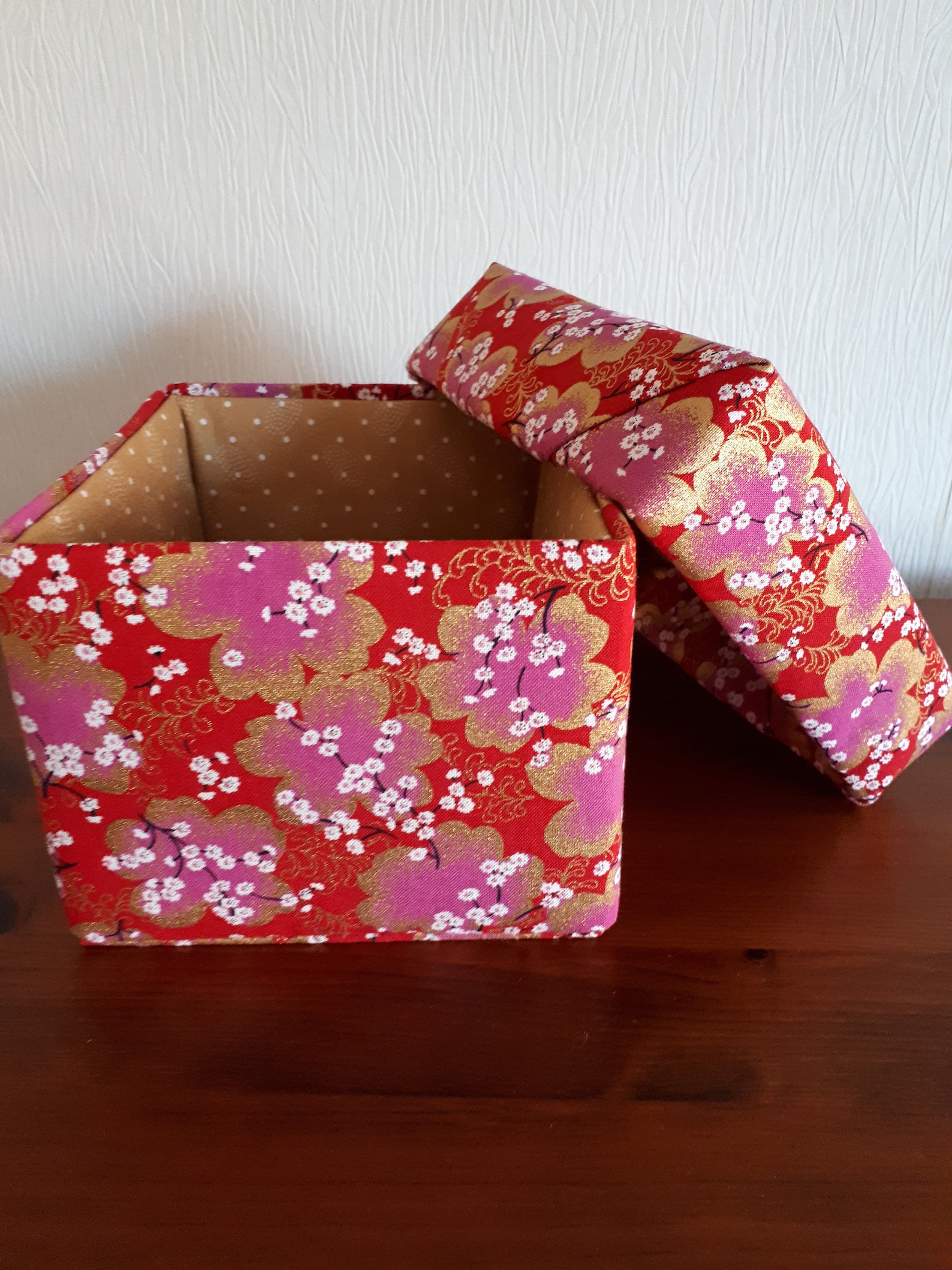 Luxury Fabric Covered Storage Box Reusable Gift Jewellery Box Etsy UK