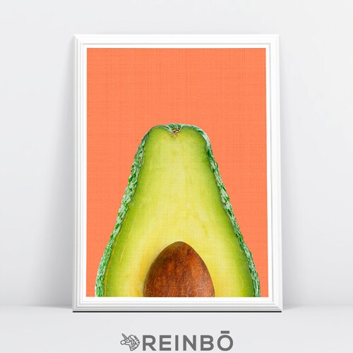 Pineapple Print Wall Art Modern Kitchen Wall Decor Mom Etsy