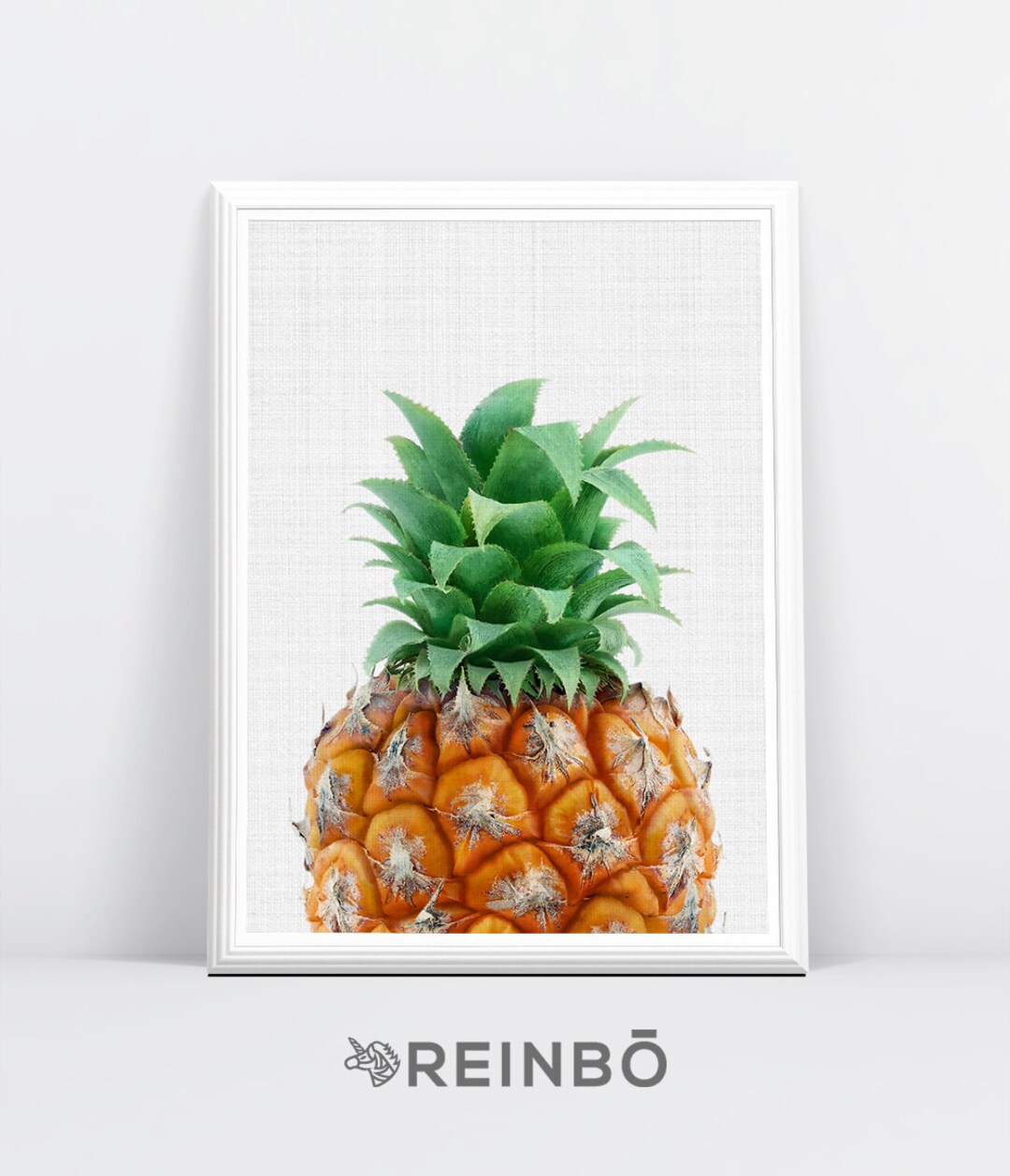Pineapple Art, Printable Artwork, Digital Prints, Modern Wall Art, Tropical Decor, Printable Art ...