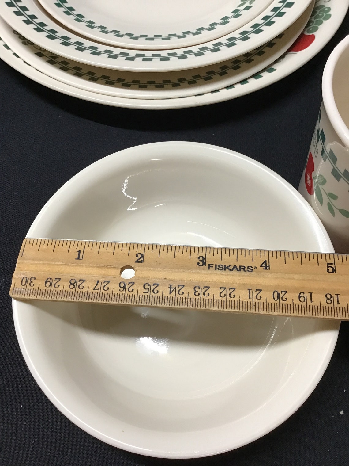 Coring Corelle Dinnerware. Farm Fresh Pattern. 7 Piece Place Etsy