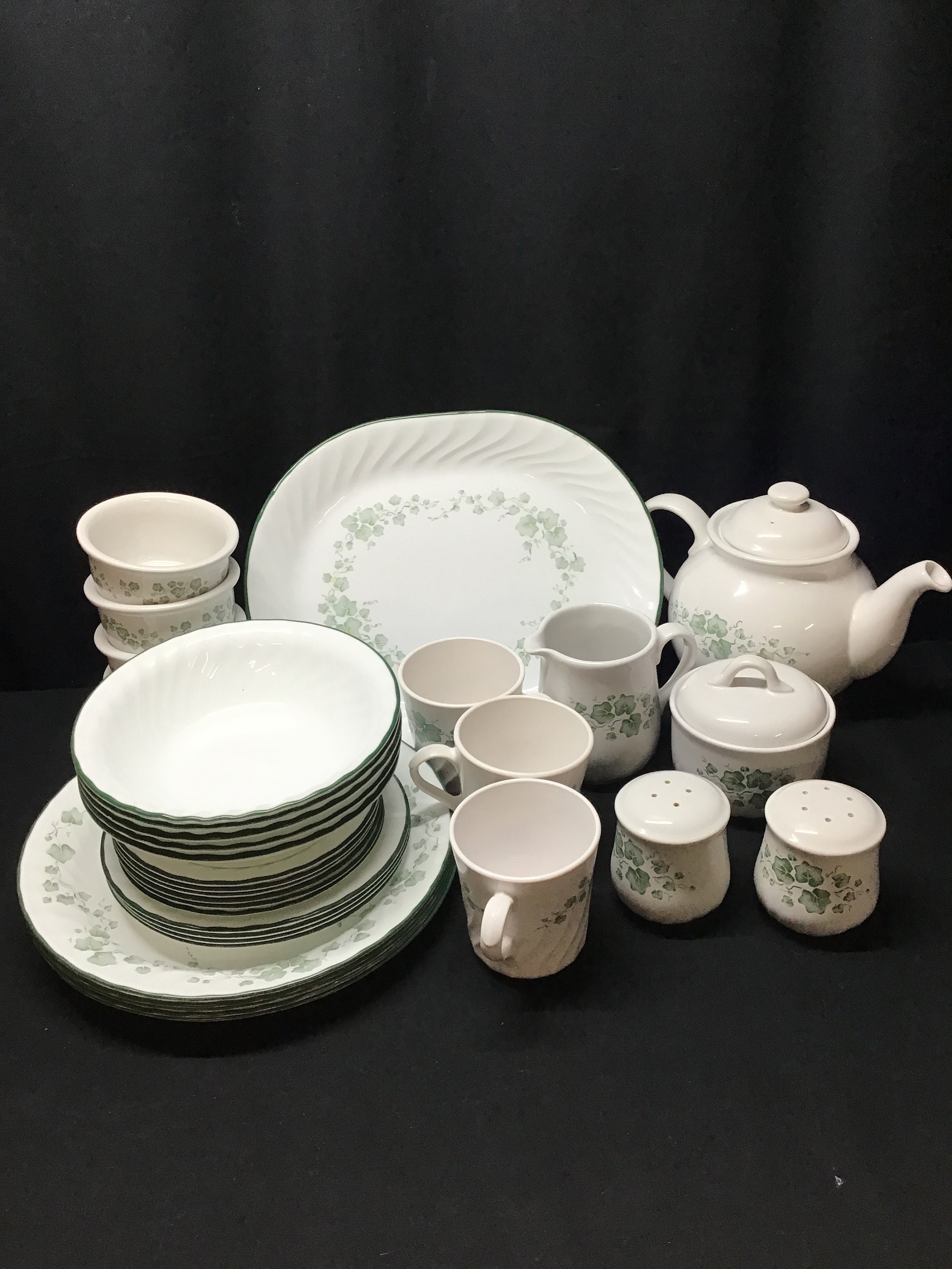 Corelle Callaway Ivy Discontinued Dinnerware. Replacement Pieces Etsy Canada