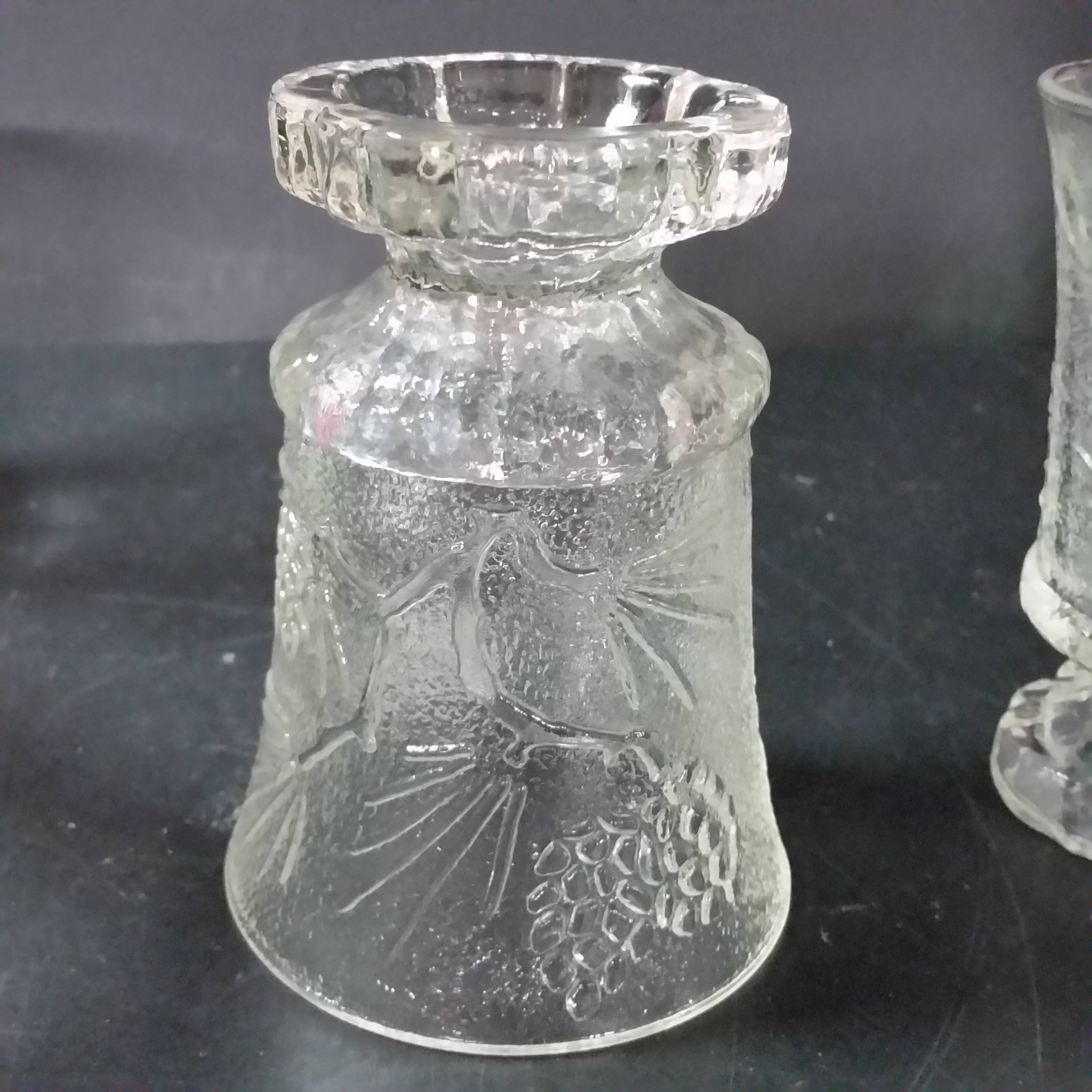 Set of 4 Tiara Glass Ponderosa Pine Handled Mugs and 4 Water Etsy