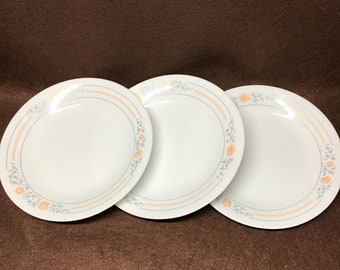 Set of 4 Corelle Dinner Plates 10.25”  Apricot Grove Discontinued 1997-2018 