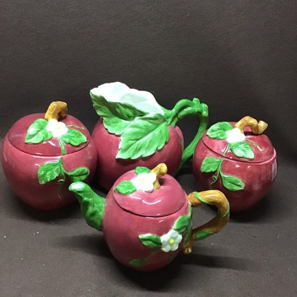 Ceramic Apple Decor Etsy