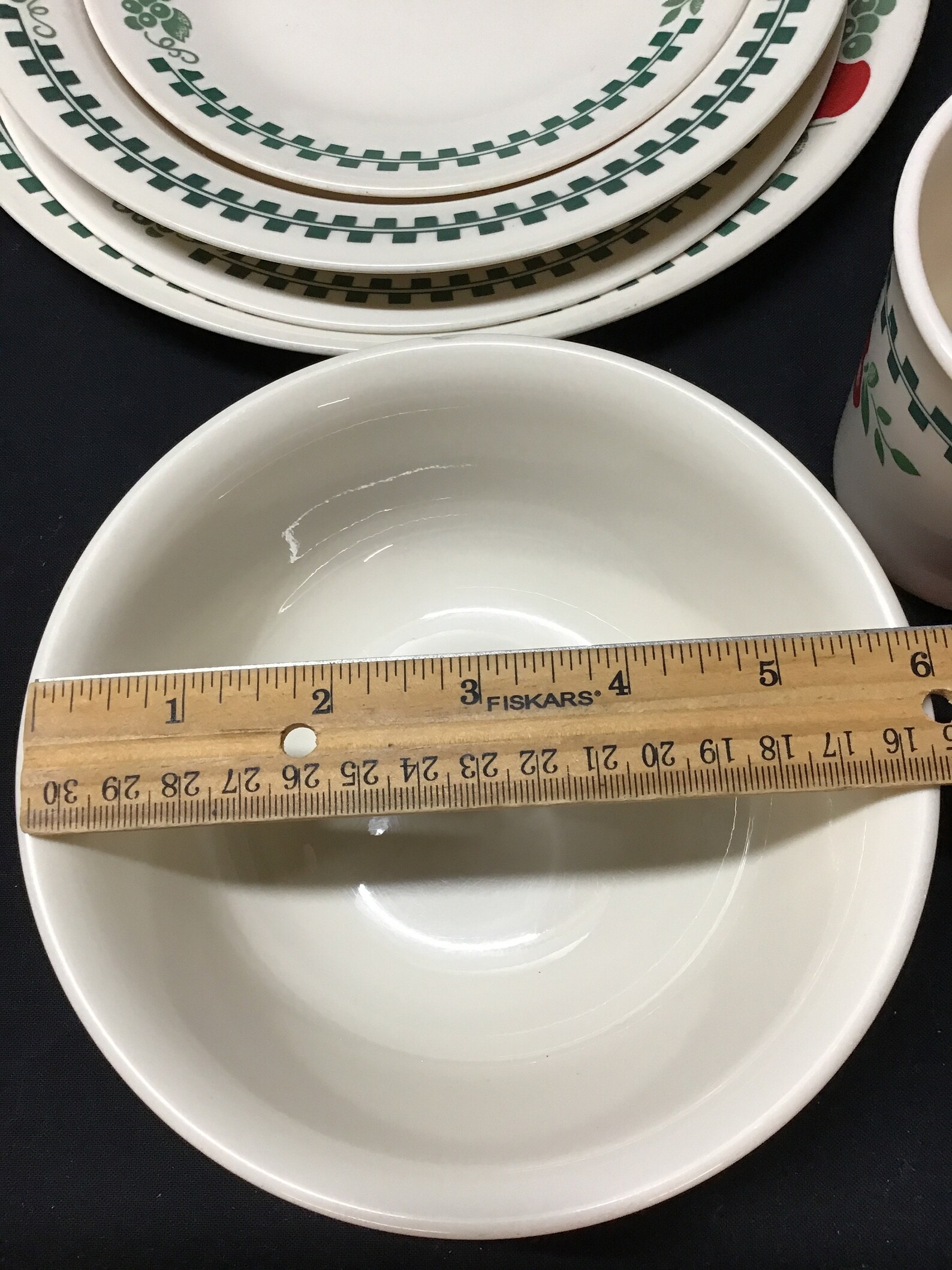 Coring Corelle Dinnerware. Farm Fresh Pattern. 7 Piece Place Etsy