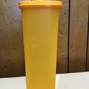 Tupperware Brand Impressions Classic Sheer Pitcher with Lid, Papaya - 1 Gallon - Dishwasher Safe & BPA Free - Mess-Free, Reusable Plastic Pitcher 