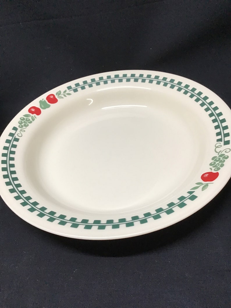 Coring Corelle Dinnerware. Farm Fresh Pattern. 7 Piece Place Etsy