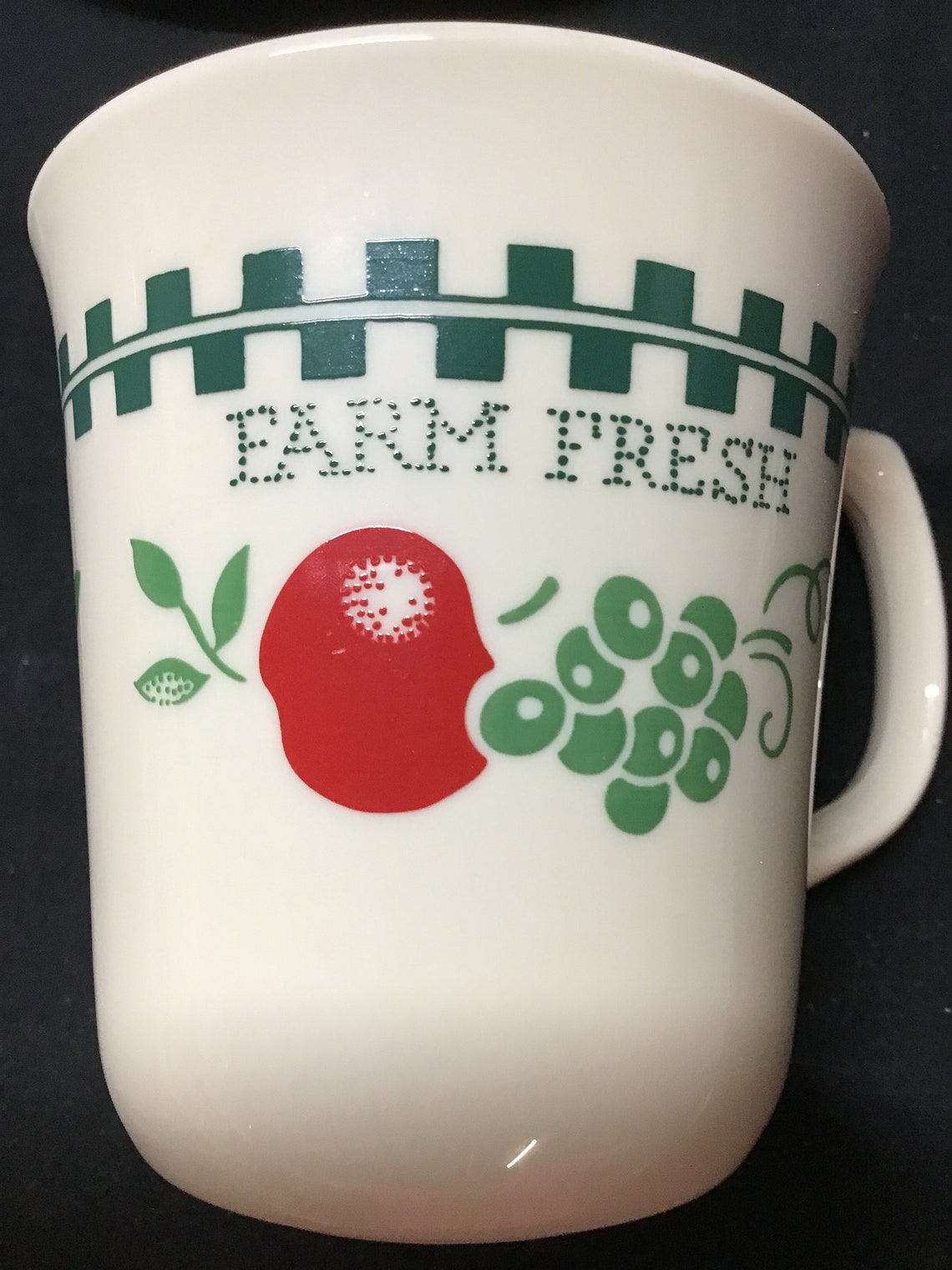 Coring Corelle Dinnerware. Farm Fresh Pattern. 7 Piece Place Etsy