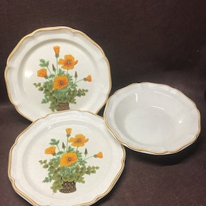 Vintage Mikasa Stoneware dishes. China Replacement
