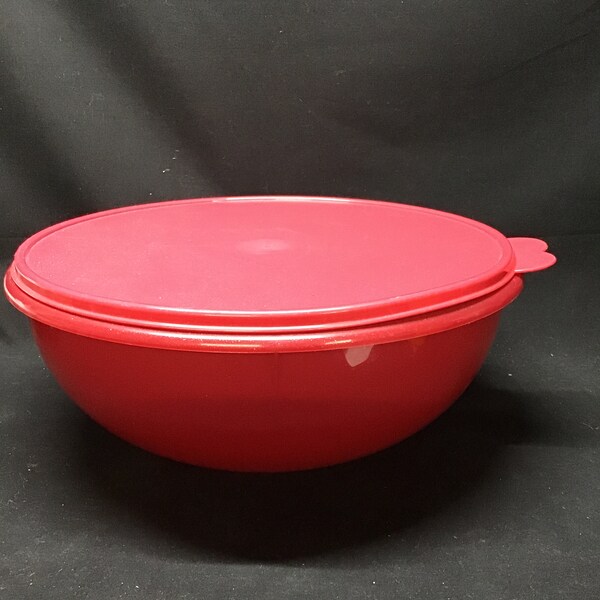 Extra Large Tupperware Bowl With Lid Etsy