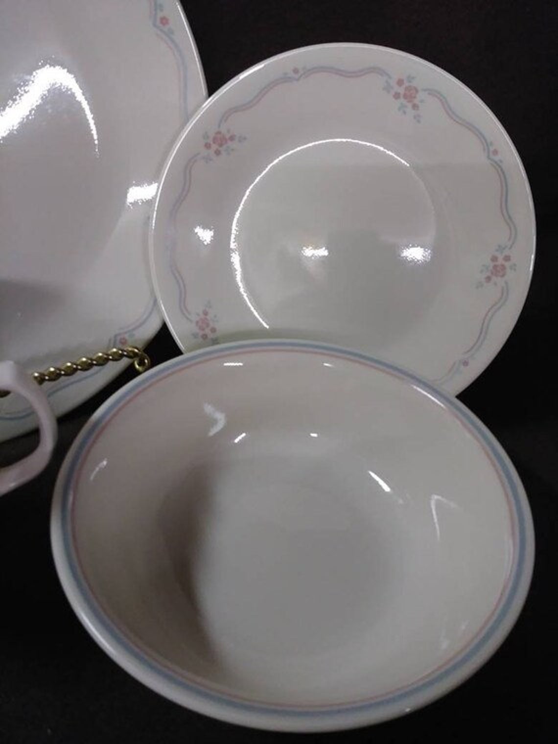 Vintage Corning Corelle Dishes. English Breakfast. 16 Pieces Etsy